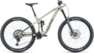 Cube Stereo One77 Race Mountainbike Beige Modell 2022