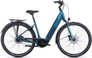 Cube Supreme Hybrid EXC 500 E-Bike Blau Modell 2022