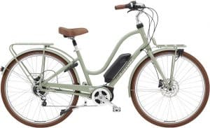 Electra Townie Commute Go! 5i EQ Step-Thru E-Bike Grün Modell 2022