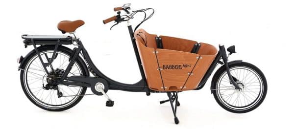 Babboe Mini-E Schwarz Modell 2020