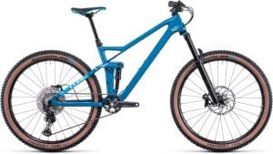 Cube Stereo 140 HPC Race 27.5 Mountainbike Blau Modell 2022