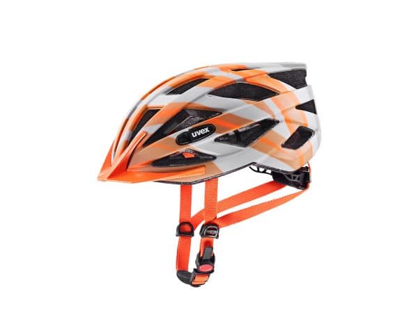 Uvex Air Wing CC Helm | 52-57 cm | grey orange mat