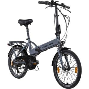 Zündapp Z101 20 Zoll Elektro Klapprad für Erwachsene 150 - 180 cm 6 Gang E Klappfahrrad E Bike Faltrad Pedelec StVZO