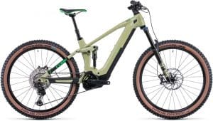 Cube Stereo Hybrid 140 HPC SL 29 E-Bike Grün Modell 2022