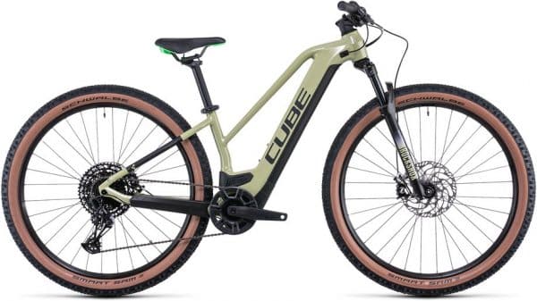 Cube Reaction Hybrid EXC 625 E-Bike Grün Modell 2022