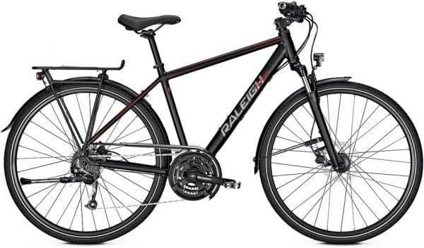 Raleigh Rushhour LTD Trekkingrad Schwarz Modell 2022