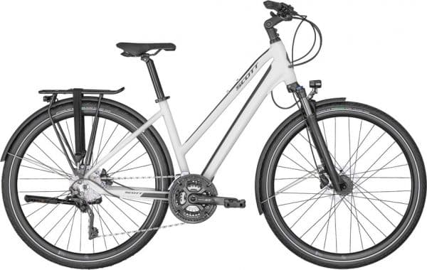Scott Sub Sport 10 Trekkingrad Weiß Modell 2022