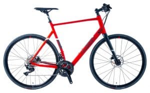 Wilier Triestina Hybrid Flat Bar - 105 E-Bike Rot Modell 2022