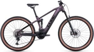 Cube Stereo Hybrid 120 Race 625 E-Bike Lila Modell 2022