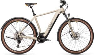 Cube Cross Hybrid Pro 625 Allroad E-Bike Beige Modell 2021