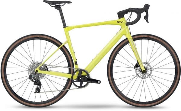 BMC Roadmachine X Two Rennrad Gelb Modell 2023