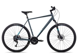 Axess VERIS CROSS 2022 | 28 Zoll | grey/black/turquoise | 54 cm Radgröße