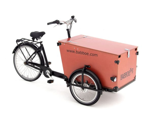 Babboe Pro Trike 265L TB/RB | 26 Zoll | braun | 50 cm Radgröße