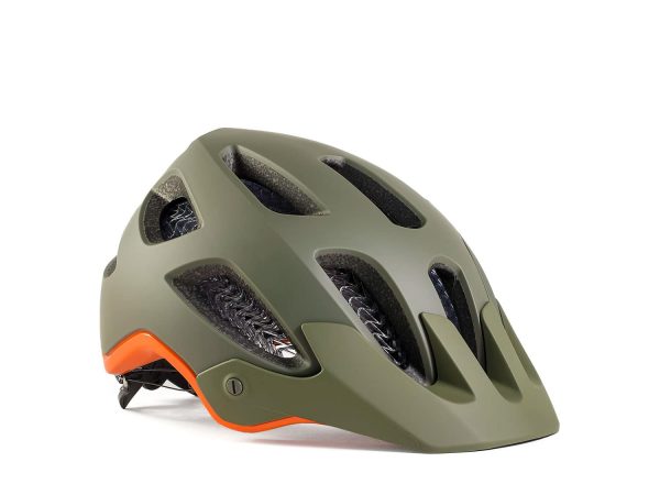 Bontrager Rally WaveCell Helm | 54-60 cm | olive roarange