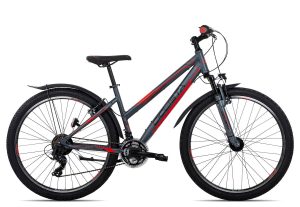 Ciclista Adventure 27.5 Trapez | 27.5 Zoll | grey black red | 43 cm Radgröße