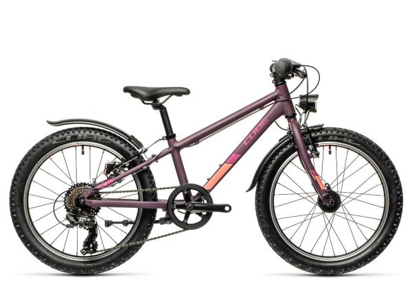 Cube Acid 200 Allroad 2022 | 20 Zoll | purple´n´orange | 26 cm Radgröße