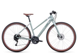 Cube Hyde Trapez 2022 | 28 Zoll | green´n´grey | 46 cm Radgröße