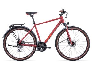 Cube Nature Allroad 2022 | 28 Zoll | darkred´n´red | 62 cm Radgröße