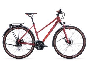 Cube Nature Allroad Trapez 2022 | 28 Zoll | darkred´n´red | 50 cm Radgröße