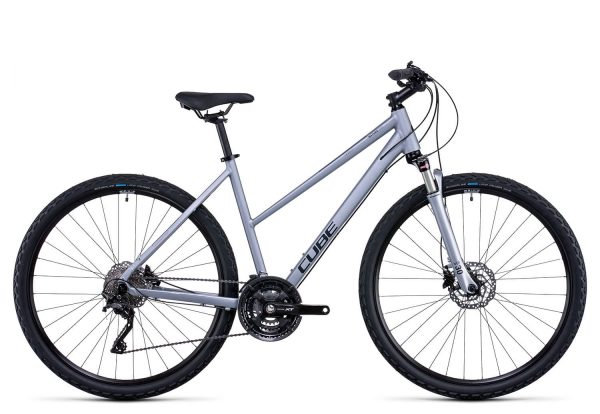 Cube Nature EXC Trapez 2022 | 28 Zoll | polarsilver´n´black | 54 cm Radgröße