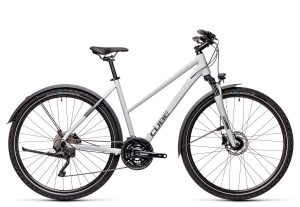 Cube Nature Pro Allroad Trapez | 28 Zoll | grey´n´iridium | 54 cm Radgröße