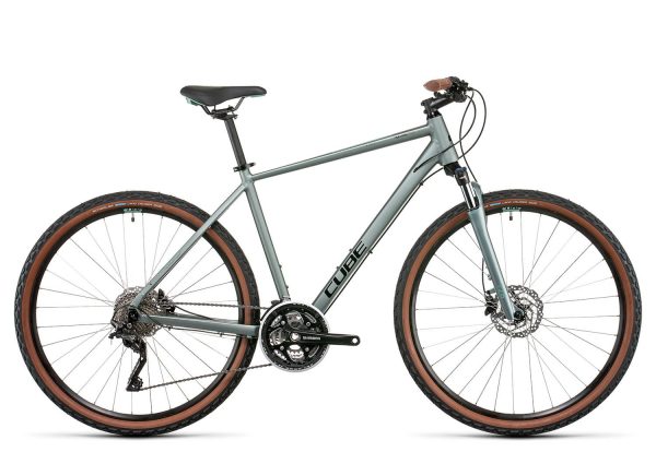 Cube Nature Pro 2022 | 28 Zoll | silvergreen´n´black | 54 cm Radgröße