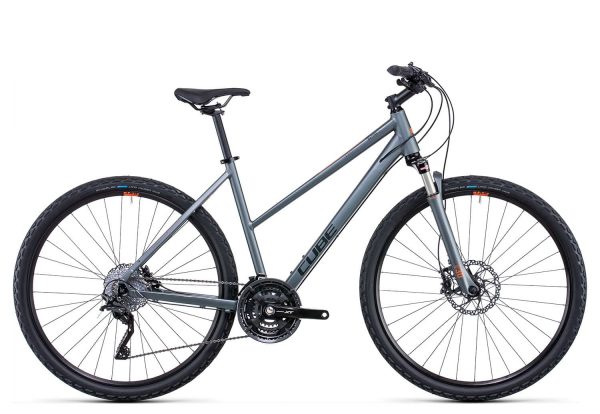 Cube Nature SL Trapez 2022 | 28 Zoll | flashgrey´n´orange | 46 cm Radgröße