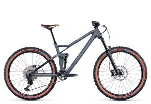 Cube Stereo 140 HPC Race 2022 | 27.5 Zoll | grey´n´orange | 19 Zoll Radgröße