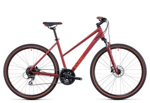 Cube Nature Trapez 2022 | 28 Zoll | darkred´n´red | 50 cm Radgröße