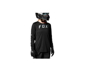 Fox Racing Defend Langarm Jersey Women | XS | black