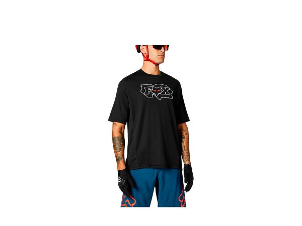 Fox Racing Defend Kurzarm Jersey | L | black