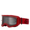 Fox Racing Main Stray Youth Goggle | unisize | red fluo