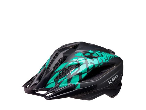 KED Street Jr. Pro | 49-55 cm | black green matt