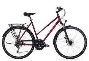 KTM Saragossa 27 Trapez | 28 Zoll | darkred/berry | 56 cm Radgröße