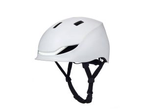 Lumos Street LED-Helm | 56-61 cm | jet white