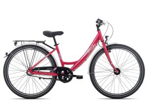 Maxim Sevilla Alu 3 26 Wave | 26 Zoll | hibiscus red | 44 cm Radgröße