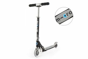 Micro Sprite Alu-Scooter | unisize | schwarz streifen