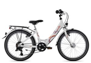 Puky SKYRIDE 20-6 Alu S-Ride | 20 Zoll | weiss | unisize Radgröße