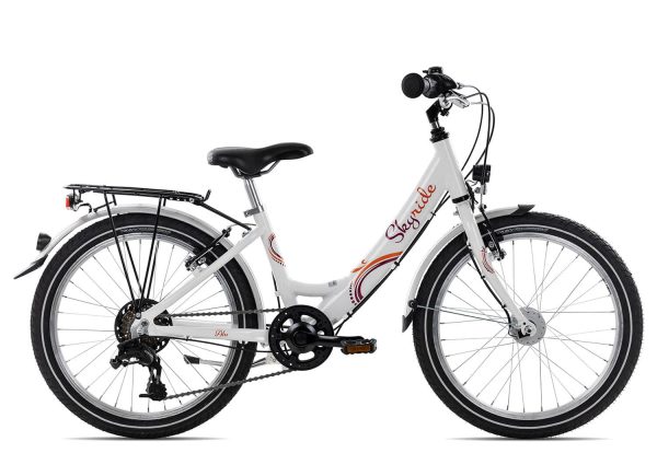 Puky SKYRIDE 20-6 Alu S-Ride | 20 Zoll | weiss | unisize Radgröße