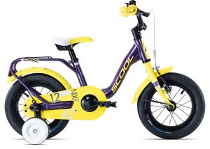 SCool niXe alloy 12-1 | 12 Zoll | purple metallic/yellow | 21 cm Radgröße