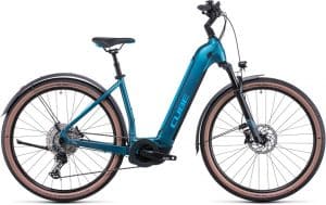 Cube Nuride Hybrid EXC 625 Allroad E-Bike Blau Modell 2022