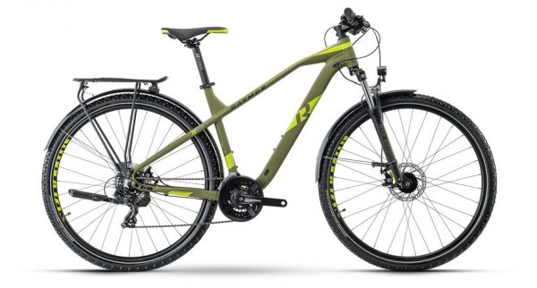 Raymon HardRay Nine 1.5 Street Trekkingrad Grün Modell 2021