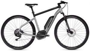 Ghost Hybride Square Cross B2.9 AL U E-Bike Silber Modell 2020