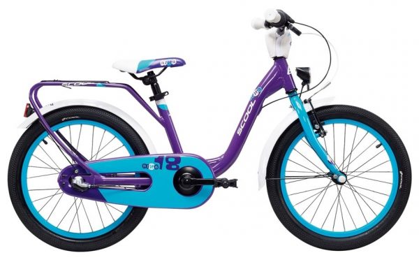 S'cool niXe Alloy Street 18 3-S Kinderfahrrad Lila Modell 2019