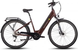 Saxonette Deluxe Sport E-Bike Rot Modell 2022