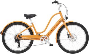 Electra Townie Go! 7D EQ Step-Thru E-Bike Orange Modell 2023