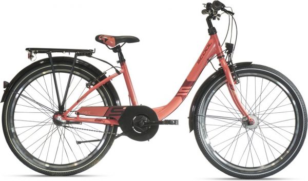 S'cool Wave steel Limited 24-3 Kinderfahrrad Rot Modell 2021