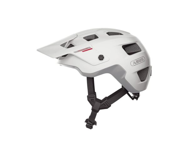 Abus MoDrop MTB Helm | 54-58 cm | polar white