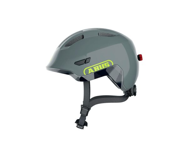 Abus Smiley 3.0 ACE LED Helm | 45-50 cm | shiny grey
