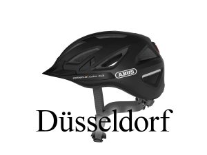 Abus Urban-I V3 Stadthelm schwarz | 52-58 cm | Düsseldorf schwarz